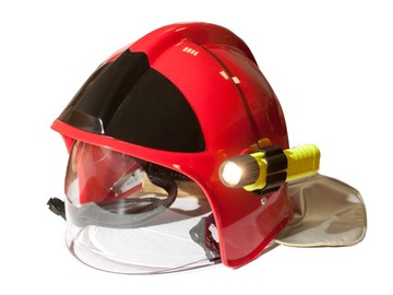 Шлем - каска пожарного спасателя ШКПС (ЗАО «Элиот», Российская Федерация).